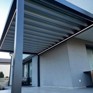 Inspirace Carport ARTOSI – Aluminiumvordach für Autos
