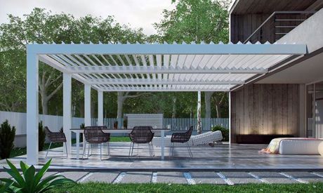 Ende März ist der richtige Zeitpunkt, sich für eine Pergola zu entscheiden