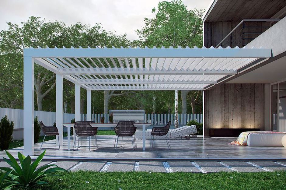 Ende März ist der richtige Zeitpunkt, sich für eine Pergola zu entscheiden